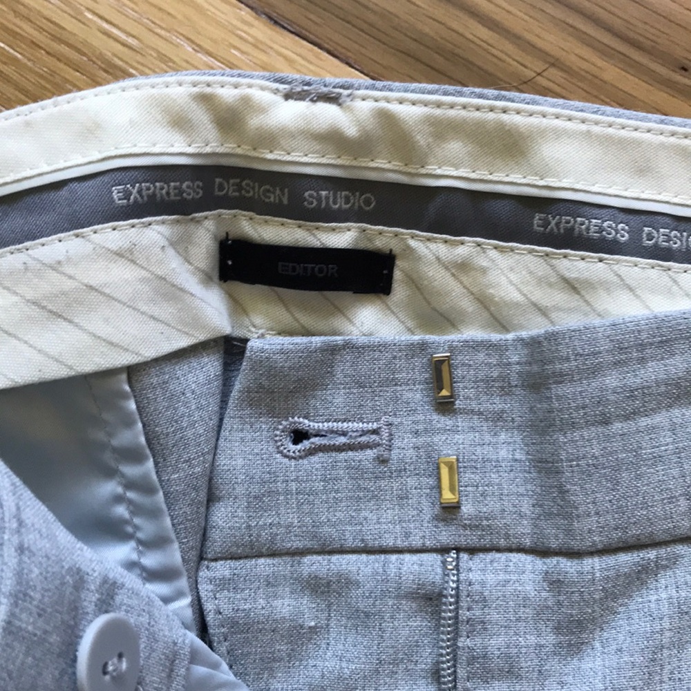Express Editor Style Pants - Picture 2 of 3
